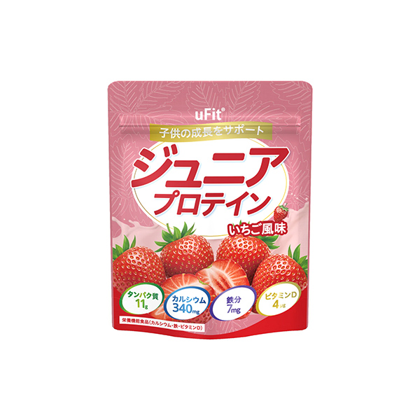 uFit　ジュニアプロテイン　＜いちご風味＞（MAKERS）2026年4月7&hellip;