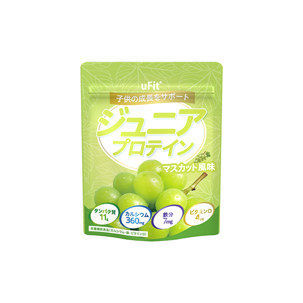 uFit　ジュニアプロテイン　＜マスカット風味＞（MAKERS）2026年4&hellip;