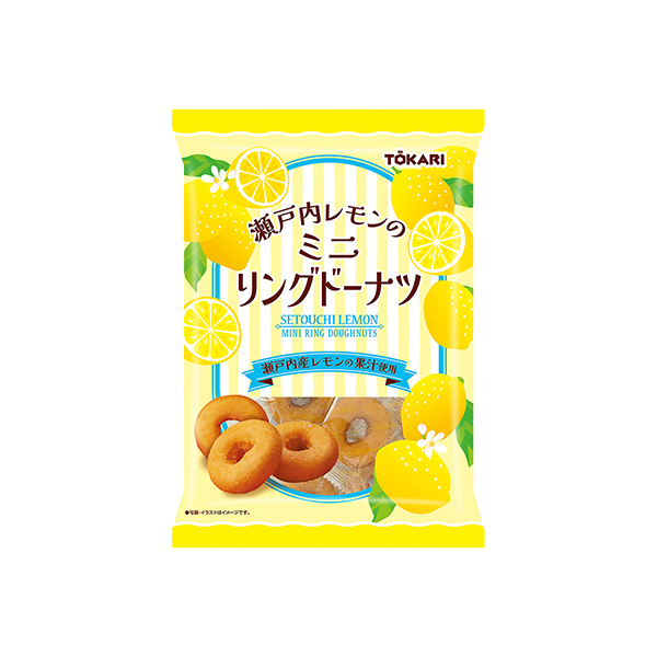 瀬戸内レモンのミニリングドーナツ（東京カリント）2026年4月6日発売