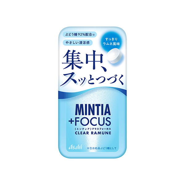 ミンティア　＜＋FOCUSクリアラムネ＞（アサヒグループ食品）2026年4月&hellip;