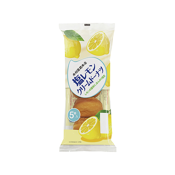 塩レモンクリームドーナツ（木村屋總本店）2026年5月1日発売