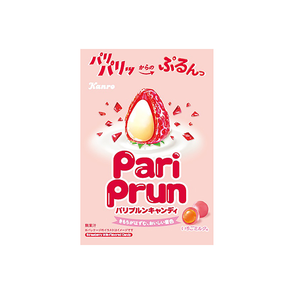 パリプルンキャンディ　＜いちごミルク味＞（カンロ）2026年4月21日発売
