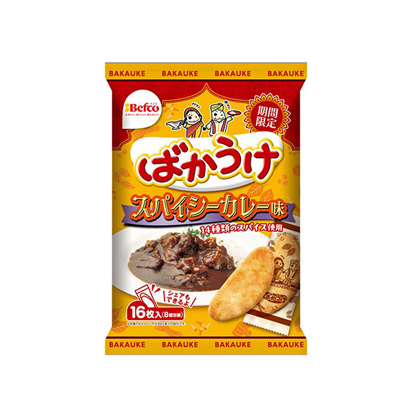 ばかうけ＜スパイシーカレー味＞（栗山米菓）2026年5月18日発売