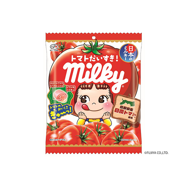 ＜トマトだいすき！＞　ミルキー（不二家）2026年3月3日発売