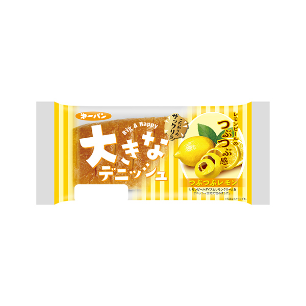 大きなデニッシュ　＜つぶつぶレモン＞（第一屋製パン）2026年6月1日発売
