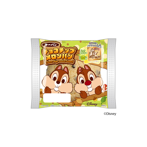 ディズニーキャラクター　チョコチップメロンパン（第一屋製パン）2026年5月&hellip;