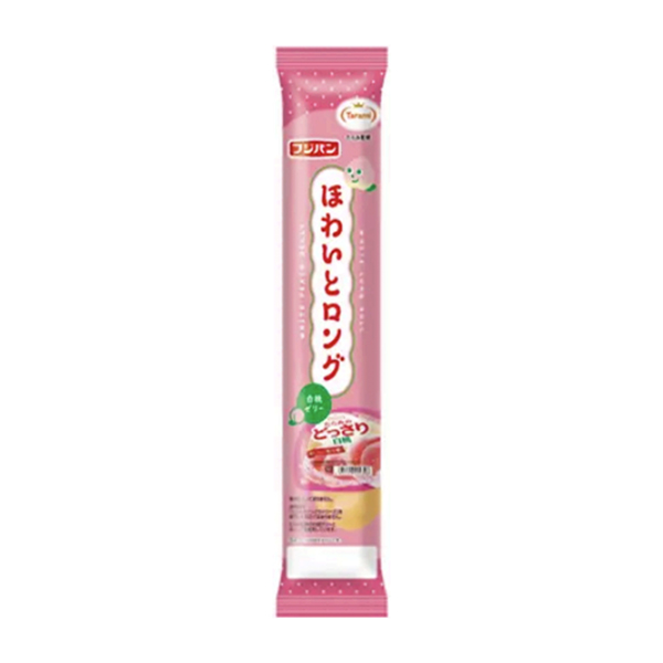 ほわいとロング＜白桃ゼリー＞（フジパン）2026年5月1日発売