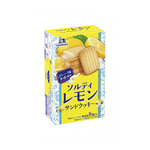 ＜ソルティレモン＞サンドクッキー（森永製菓）2026年5月12日発売