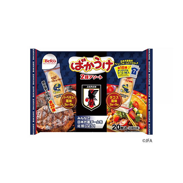 ばかうけ＜サッカー日本代表ver.＞（栗山米菓）2026年5月25日発売
