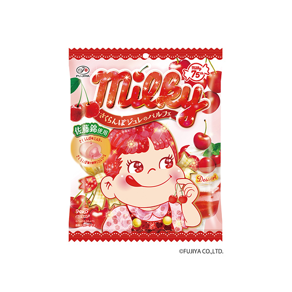 ミルキー　＜さくらんぼジュレのパルフェ＞（不二家）2026年5月19日発売