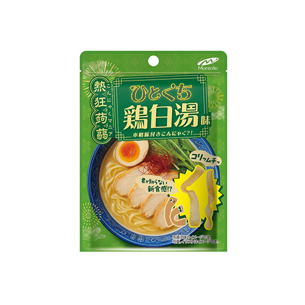 熱狂蒟蒻　＜ひとくち鶏白湯味＞（モントワール）2026年4月6日発売
