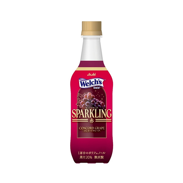 Welch’s　＜スパークリング赤＞（アサヒ飲料）2026年5月26日発売
