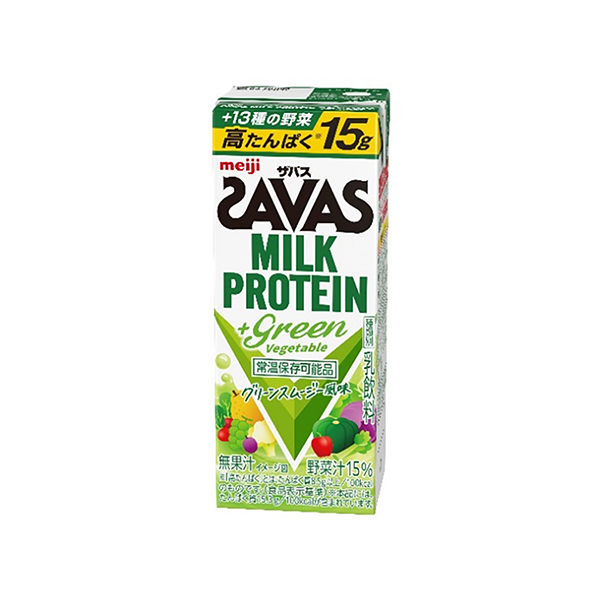 ザバス　MILK　PROTEIN　＜+Green　Vegetable＞（明治&hellip;
