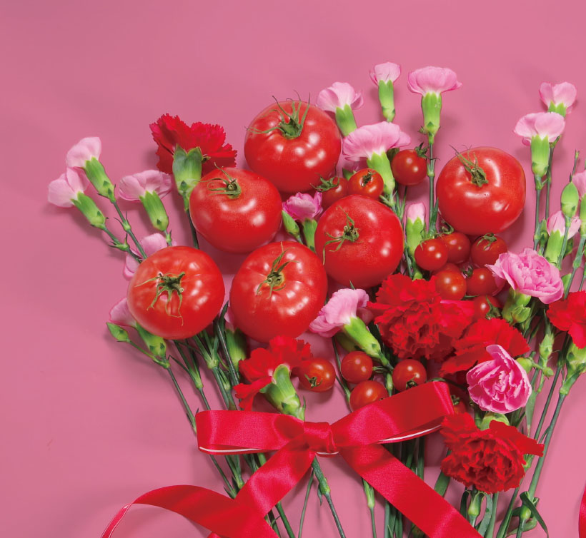 トマト　「母の日」は真っ赤なトマトを