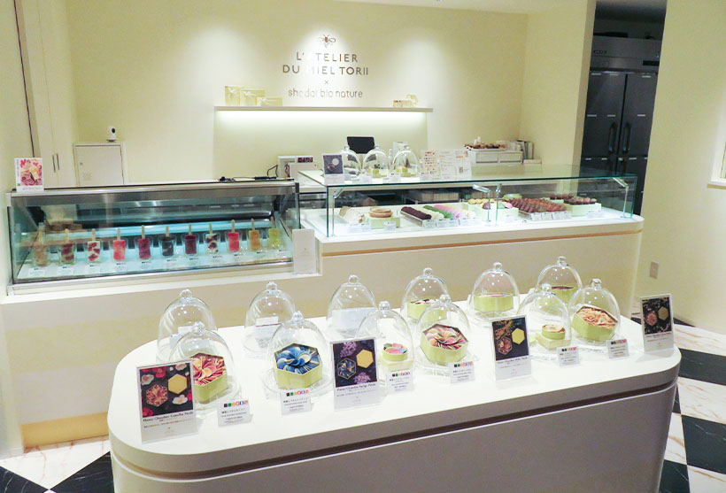 やまと蜂蜜、蜂蜜主役の新ブランド　大阪・心斎橋に自然素材の洋菓子店