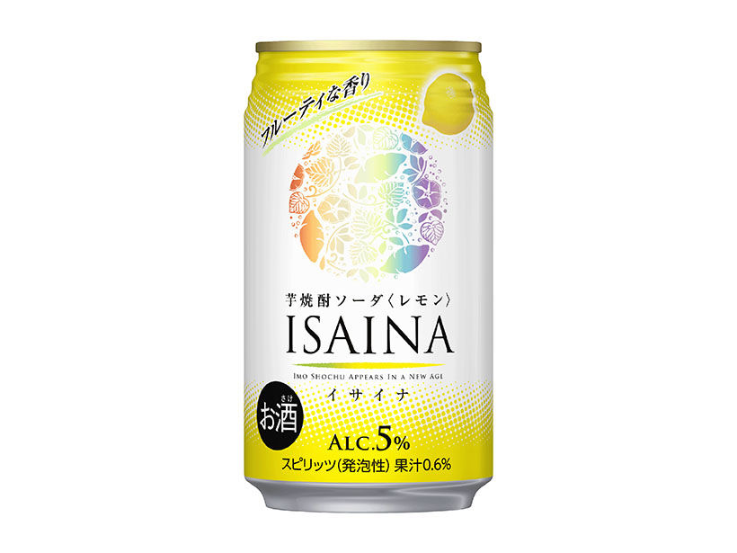 本格焼酎特集：宝酒造　「ISAINA」ソーダ缶にレモン