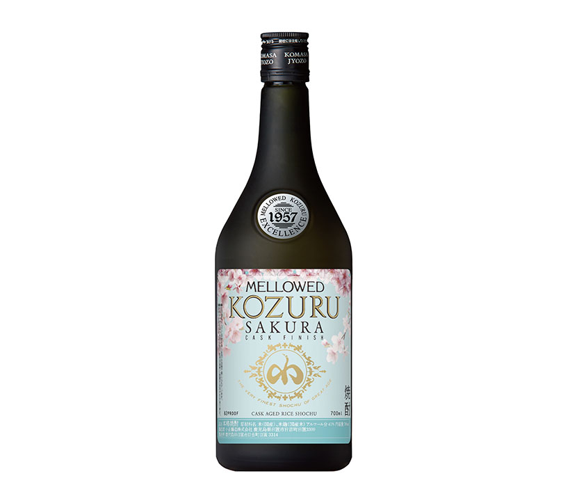 本格焼酎特集：小正醸造　「桜カスクフィニッシュ」和イメージ訴求