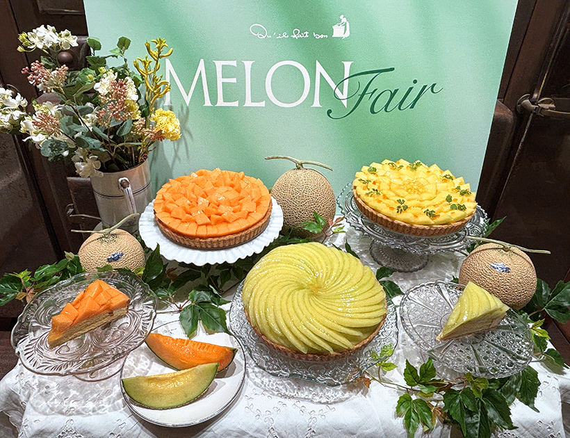 キルフェボン、「MELONフェア」で限定7品展開　タルトの魅力発信