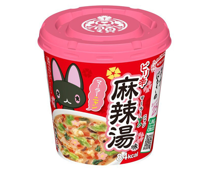 エースコック、アイドルとコラボ「スープはるさめ　マーラーニャン」発売