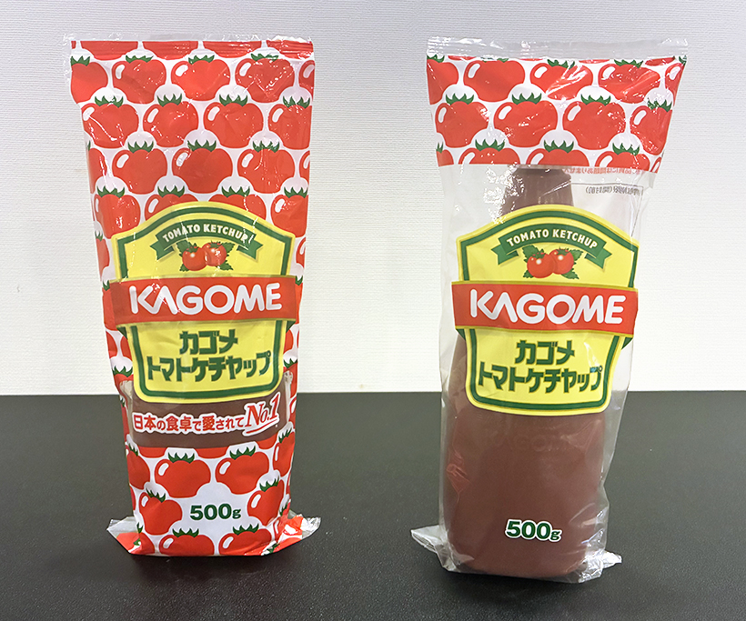 「カゴメトマトケチャップ」パッケージ透明に　インクの需給変化に対応