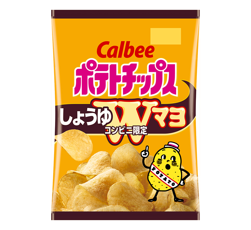 カルビー、「ポテトチップス　しょうゆWマヨ」復活　2種の醤油の味わい強化