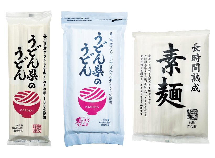 全国麺類特集：讃岐地区機械麺＝讃岐物産　ヒット商品、依然人気に