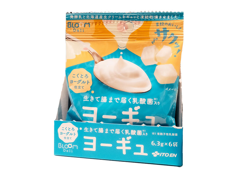 ヨーグルト・乳酸菌飲料特集：伊藤園から乳酸菌入り「ヨーギュ」　“健康菓子”で&hellip;