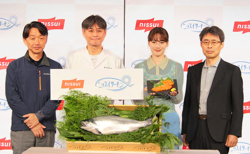 ニッスイサーモン、国産養殖を強化　高質・安定供給で優位性