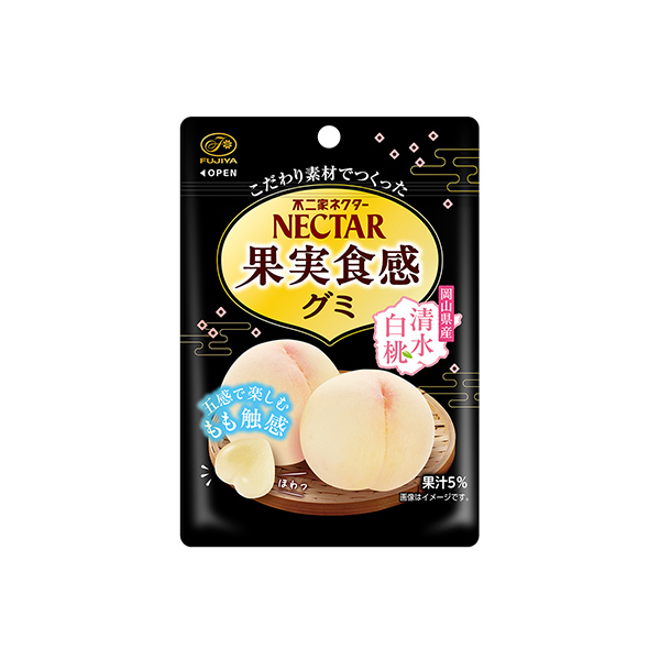 ネクター果実食感グミ＜清水白桃＞（不二家）2026年5月19日発売