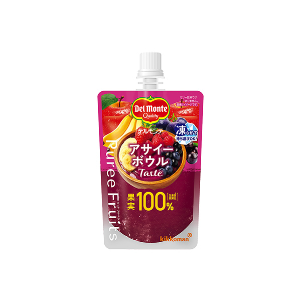 デルモンテ　ピュレフルーツ＜アサイーボウルテイスト＞（キッコーマン食品）20&hellip;
