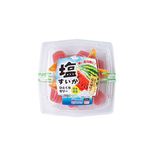 ＜熊本県産塩すいか＞ひとくちゼリー（北辰フーズ）2026年5月15日発売