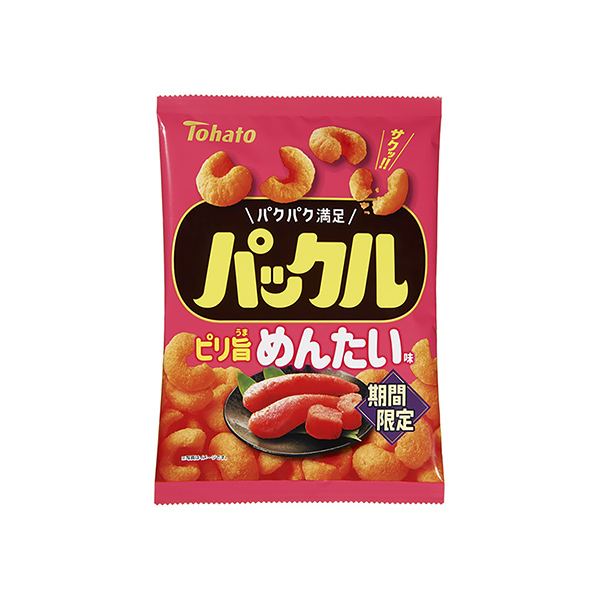 パックル　＜ピリ旨めんたい味＞（東ハト）2026年5月25日発売