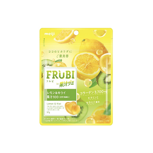 FRUBI by果汁グミ　＜レモン&キウイ＞（明治）2026年6月2&hellip;