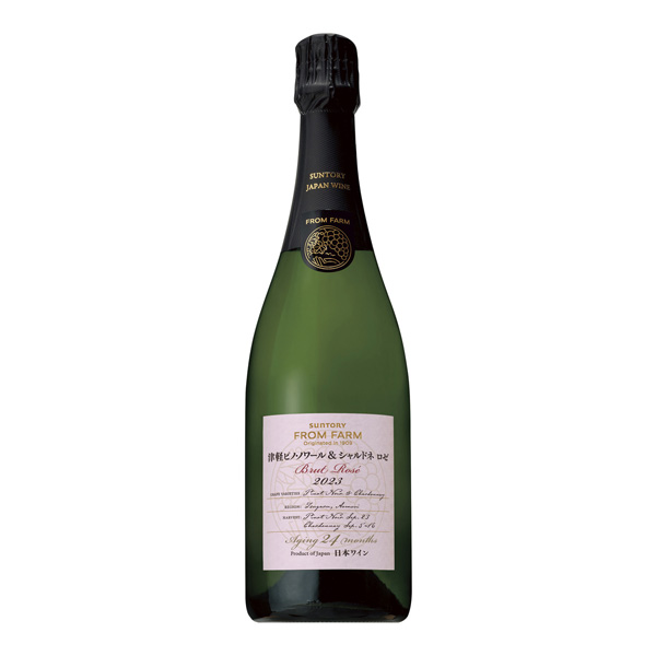 SUNTORY　FROM　FARM＜津軽　ピノ・ノワール＆シャルドネ　スパー&hellip;