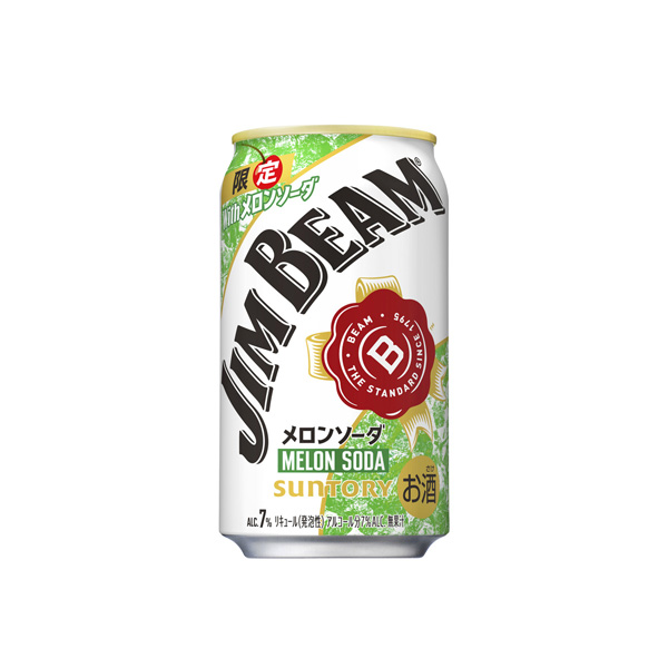 ジムビーム＜メロンソーダ＞（サントリー）2026年7月21日発売