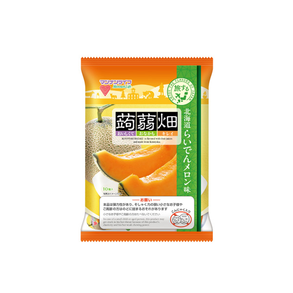 蒟蒻畑　＜北海道らいでんメロン味＞（マンナンライフ）2026年6月1日発売
