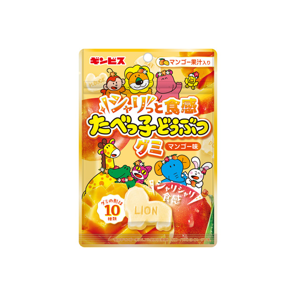 シャリっと食感たべっ子どうぶつグミ　＜マンゴー味＞（ギンビス）2026年6月&hellip;