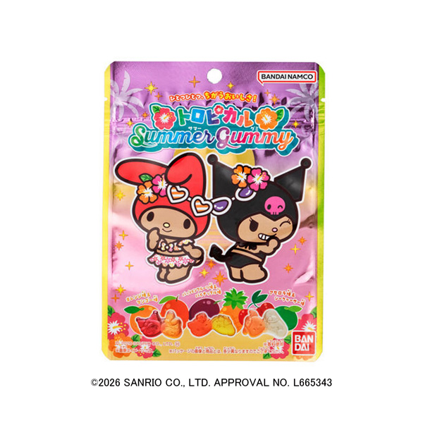 サンリオキャラクターズ　トロピカルSUMMER　GUMMY（バンダイ）202&hellip;