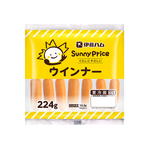 SunnyPrice＜ウインナー＞（伊藤ハム）2026年7月1日発売