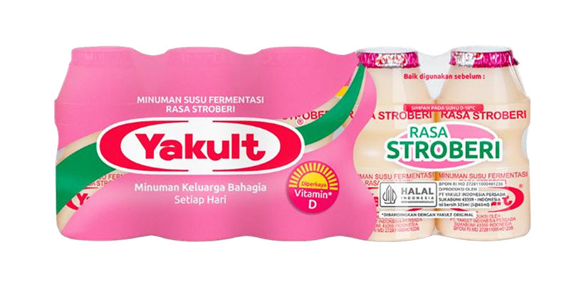ヤクルト本社、インドネシアでストロベリー風味発売
