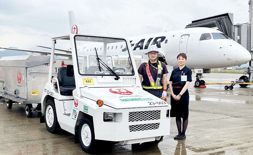 昭和産業など5者、こめ油由来燃料の実証開始　空港内車両で検証