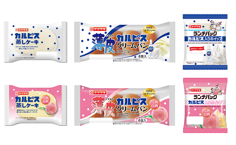 山崎製パン、カルピスとコラボ　6品を期間限定で発売