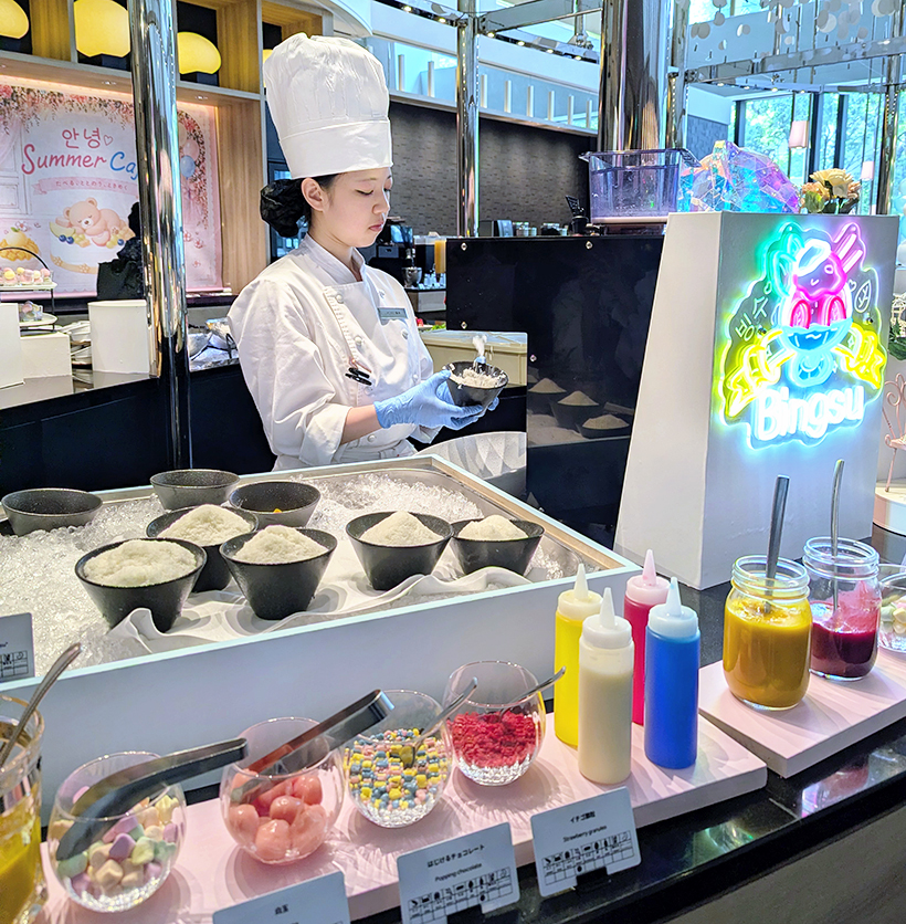 ヒルトン名古屋、サマースイーツビュッフェ提供　韓国かき氷で差別化