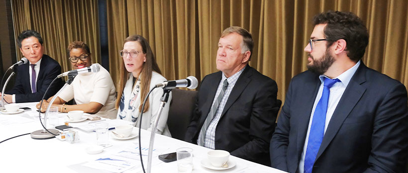 USDEC、ナイマン会長ら来日　日米課題や展望など語る