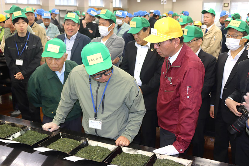 ◆全国緑茶特集：輸出額、過去最高　原料獲得競争さらに激化