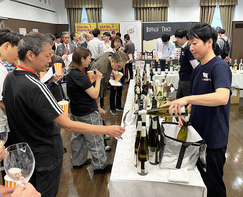 明治屋、料飲店向け直輸入洋酒試飲会　新商品群を幅広く提案
