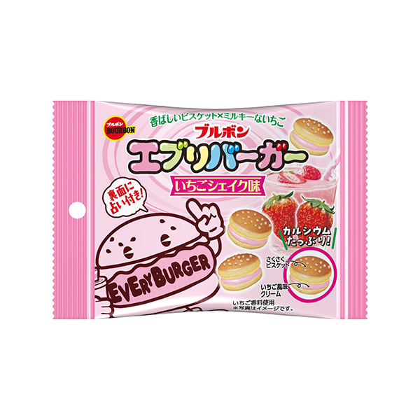 エブリバーガー＜いちごシェイク味＞（ブルボン）2026年7月21日発売