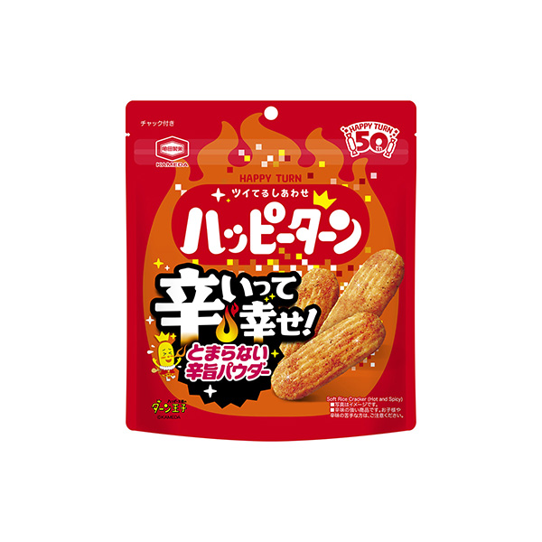 ハッピーターン　＜辛いって幸せ＞（亀田製菓）2026年7月6日発売