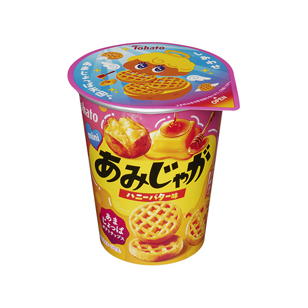 miniあみじゃが　＜ハニーバター味＞（東ハト）2026年6月29日発売