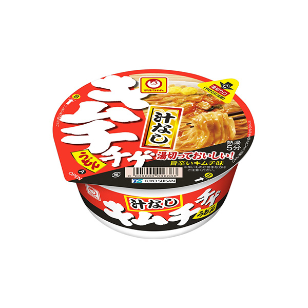 マルちゃん　汁なしキムチチゲうどん（東洋水産）2026年7月13日発売
